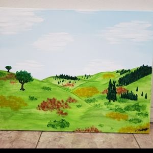 Acrylic painting on Canvas